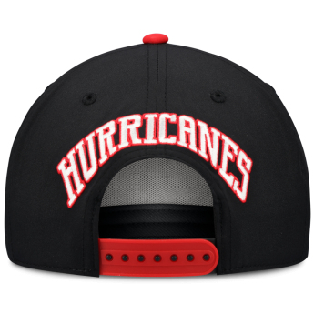 Carolina Hurricanes czapka baseballówka NHL Fanatics Black On Stage Podium Draft A-Frame Adjustable
