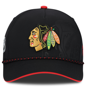 Chicago Blackhawks czapka baseballówka NHL On Stage Podium Draft A-Frame Adjustable