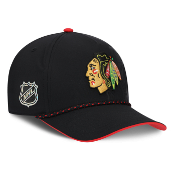 Chicago Blackhawks czapka baseballówka NHL On Stage Podium Draft A-Frame Adjustable