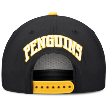 Pittsburgh Penguins czapka baseballówka NHL Fanatics Black On Stage Podium Draft A-Frame Adjustable