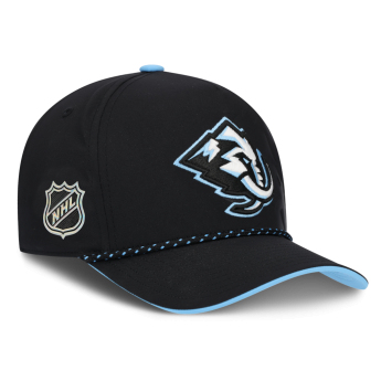Utah Hockey Club czapka baseballówka NHL Fanatics Black On Stage Podium Draft A-Frame Adjustable