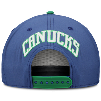 Vancouver Canucks czapka baseballówka NHL Fanatics Blue On Stage Podium Draft A-Frame