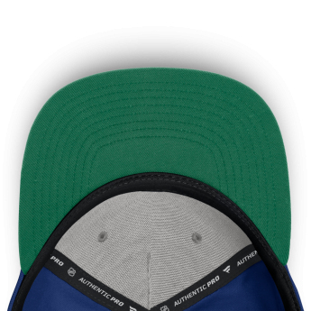 Vancouver Canucks czapka baseballówka NHL Fanatics Blue On Stage Podium Draft A-Frame