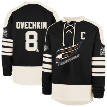 Washington Capitals bluza męska NHL ´47 Black Player Name & Number Sweep Check