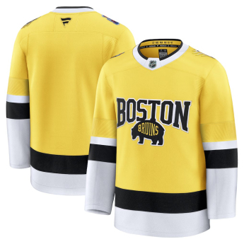 Boston Bruins hokejowa koszulka meczowa NHL 2026 Stadium Series Premium Jersey - Gold