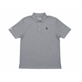 NHL produkty męska koszulka polo Shield Grey
