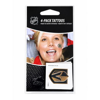 Vegas Golden Knights tatuaż NHL 4 Pack Tattoo