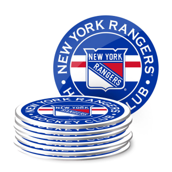New York Rangers podkładka pod kubek NHL 8pk Coaster Stripe De