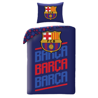 Barcelona pościel na jedno łóżko Barca