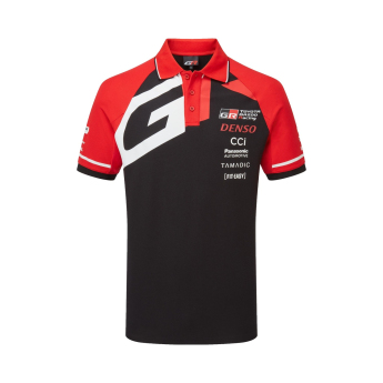 Toyota Gazoo Racing męska koszulka polo redblack WRT 2026