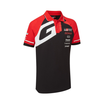 Toyota Gazoo Racing męska koszulka polo redblack WRT 2026