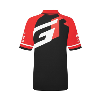 Toyota Gazoo Racing damska koszulka polo redblack WRT 2026