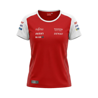 Toyota Gazoo Racing koszulka damska redwhite WEC 2026