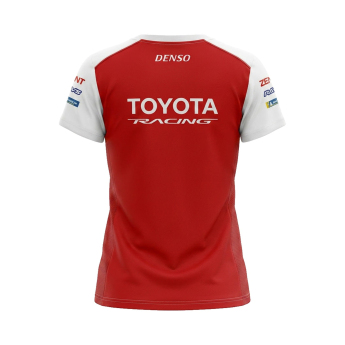 Toyota Gazoo Racing koszulka damska redwhite WEC 2026