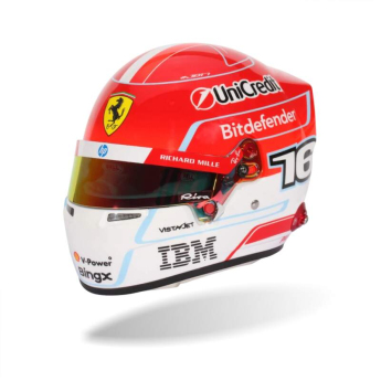 Samochody i motocykle model kasku 1/2 Charles Leclerc 2026