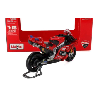 Samochody i motocykle model 1/18 Ducati MotoGP GP25 - Francesco Bagnaia #63
