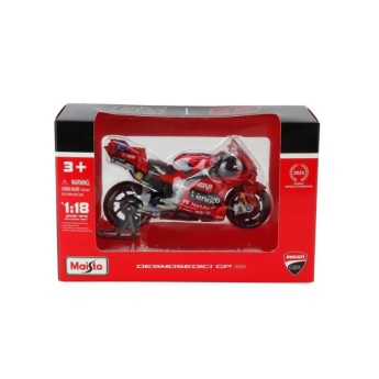 Samochody i motocykle model 1/18 Ducati MotoGP GP25 - Francesco Bagnaia #63