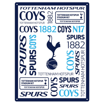 Tottenham tablica na ścianę Large Montage Sign