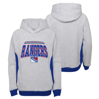 New York Rangers dziecięca bluza z kapturem power play raglan pullover