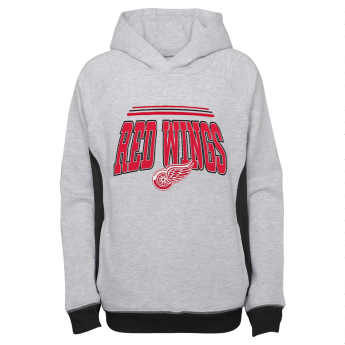 Detroit Red Wings dziecięca bluza z kapturem power play raglan pullover
