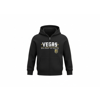 Vegas Golden Knights dziecięca bluza z kapturem Stated Full Zip Hoodie