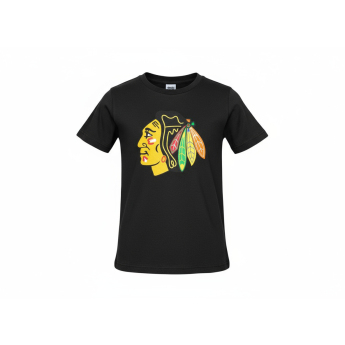 Chicago Blackhawks koszulka dziecięca Primary Logo black