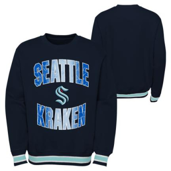 Seattle Kraken Bluza dziecięca Classic Blueliner Crew Neck