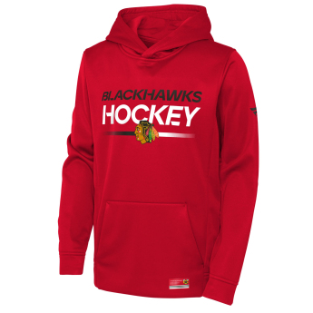 Chicago Blackhawks dziecięca bluza z kapturem Authentic Pro Hoodie Po Hood