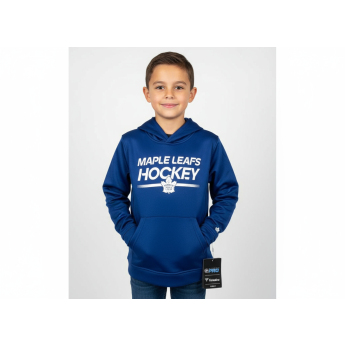 Toronto Maple Leafs dziecięca bluza z kapturem Authentic Pro Hoodie Po Hood