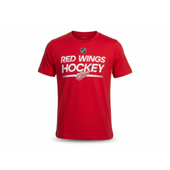 Detroit Red Wings koszulka dziecięca Apro Wordmark Ss Ctn Tee