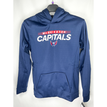 Washington Capitals dziecięca bluza z kapturem Authentic Pro Hood Po Hoodie