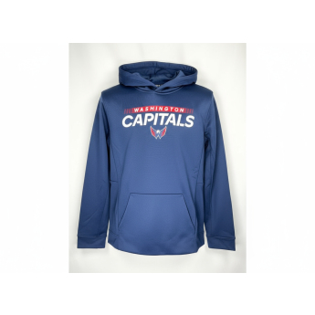 Washington Capitals dziecięca bluza z kapturem Authentic Pro Hood Po Hoodie