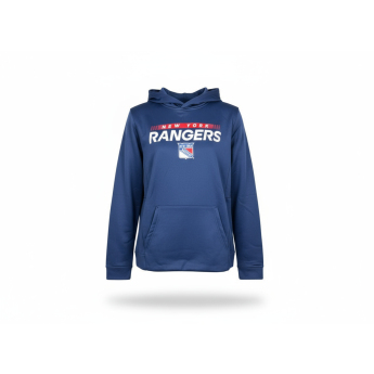 New York Rangers dziecięca bluza z kapturem Authentic Pro Hood Po Hoodie