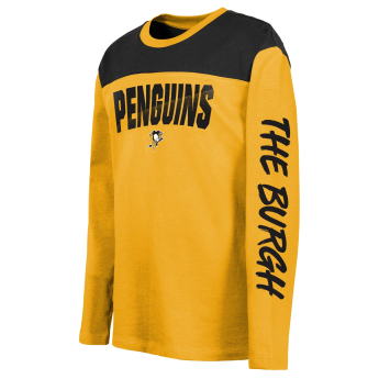 Pittsburgh Penguins dziecięcka koszulka z długim rękawem Unbeaten Run Ls Crew Nk Tee