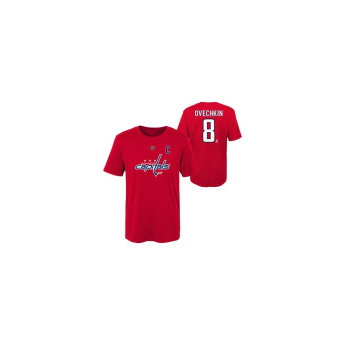 Washington Capitals koszulka dziecięca Alexandr Ovechkin #8 Flat Captains N&N Ctn Tee