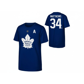 Toronto Maple Leafs koszulka dziecięca Auston Matthews Flat Captains N&N Ctn Tee
