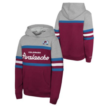 Colorado Avalanche dziecięca bluza z kapturem Head Coach Hoody