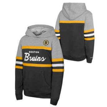 Boston Bruins dziecięca bluza z kapturem Head Coach Hoody