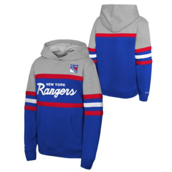 New York Rangers dziecięca bluza z kapturem Head Coach Hoody