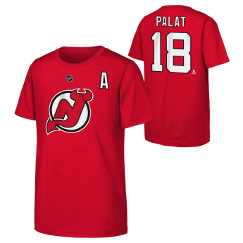 New Jersey Devils koszulka dziecięca Ondřej Palát Flat Alt.Captains N&N Ss