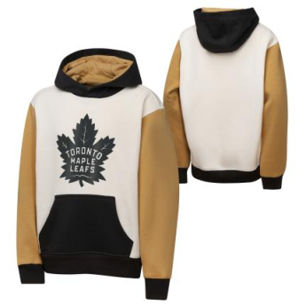 Toronto Maple Leafs dziecięca bluza z kapturem Color Blocked Flc Hd