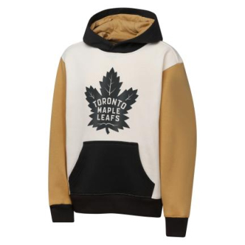 Toronto Maple Leafs dziecięca bluza z kapturem Color Blocked Flc Hd