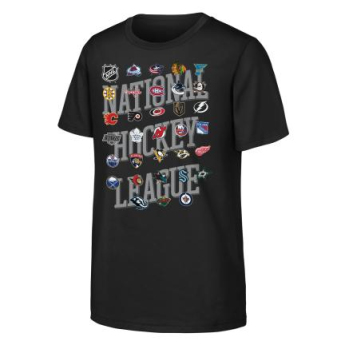 NHL produkty koszulka dziecięca All Teams Ss black