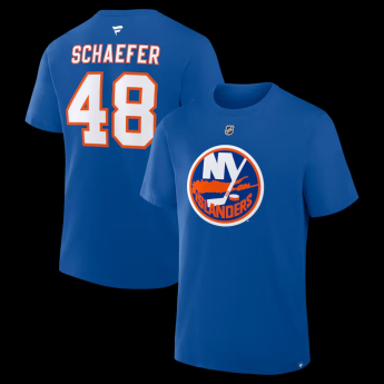 New York Islanders koszulka męska Fanatics Authentic Stack Name & Number T-Shirt - Royal