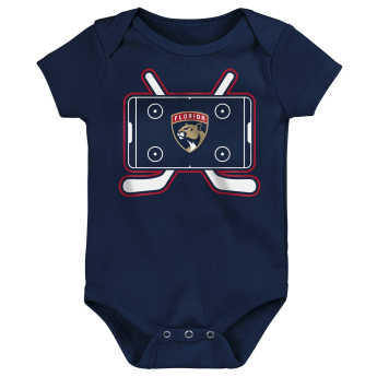 Florida Panthers body dziecięce Littlest Player 3Pk Creeper Se