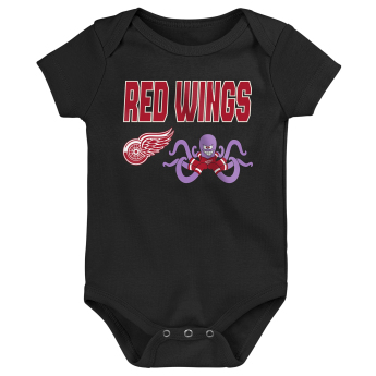 Detroit Red Wings body dziecięce Littlest Player 3Pk Creeper Se