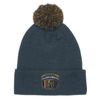 Vegas Golden Knights czapka zimowa dziecięca Draft Beanie Cuff With Pom