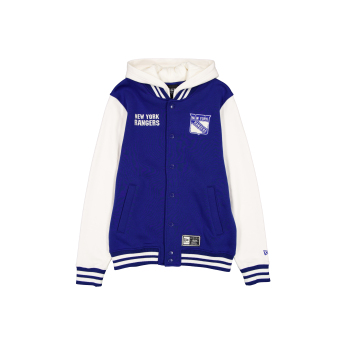 New York Rangers męska bluza z kapturem NHL College Hoodie