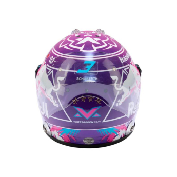 Samochody i motocykle model kasku 1/2 Max Verstappen 2026 Schuberth - Miami