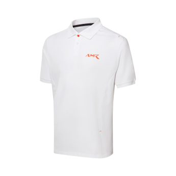 Aston Martin męska koszulka polo AMR Logo white 2026